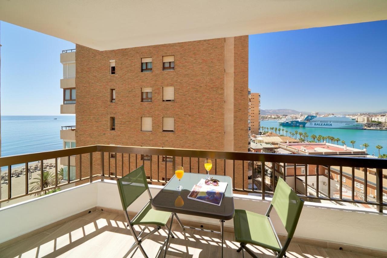 Impresionante Apartamento En Playa De La Malagueta Málaga Exteriör bild